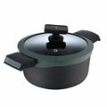 Casserole with lid Masterpro GASTRO REECO MP Black-0