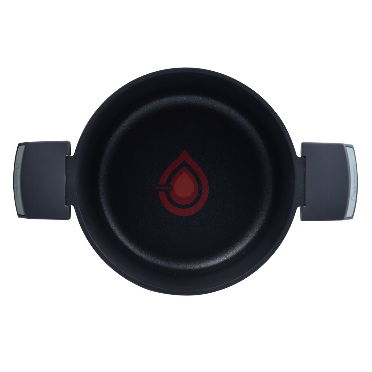 Casserole with lid Masterpro GASTRO REECO MP Black-2