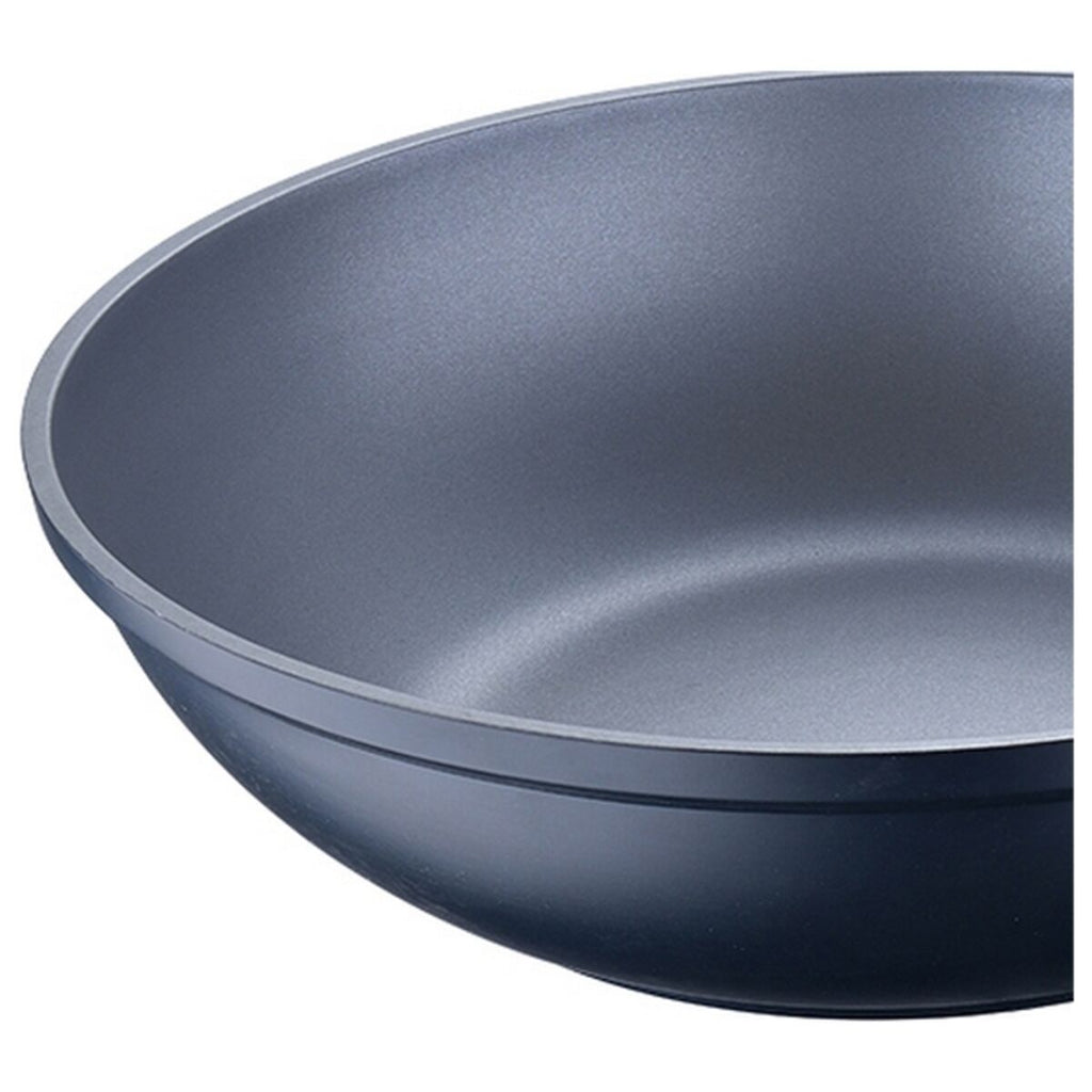Wok Pan Masterpro Indigo Black Aluminium (Ø 28 cm)-2