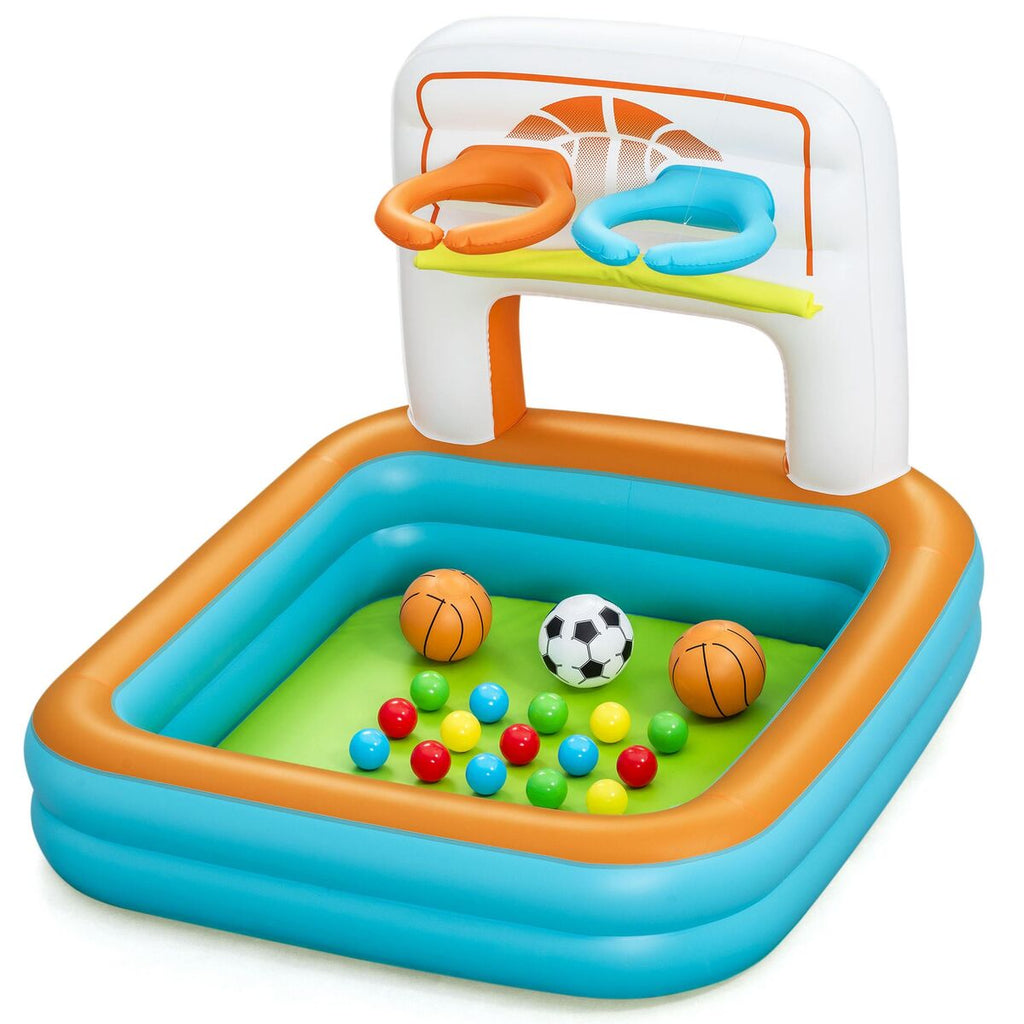Bestway Inflatable Kids Pool with Baskets, Balls 120x107x84 cm +2 Years Garden 52728-0