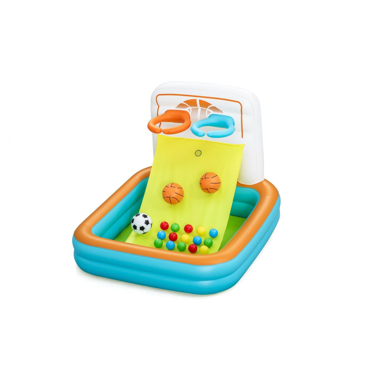 Bestway Inflatable Kids Pool with Baskets, Balls 120x107x84 cm +2 Years Garden 52728-4