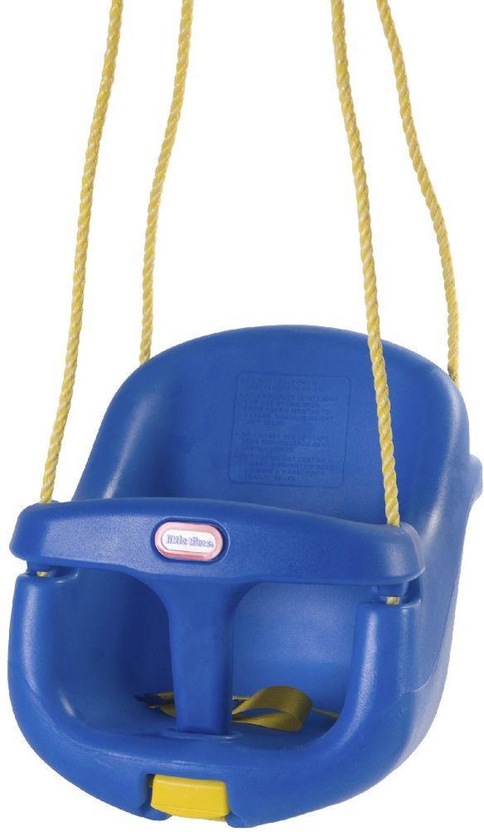 Little Tikes high back peuter - schommel blauw-0