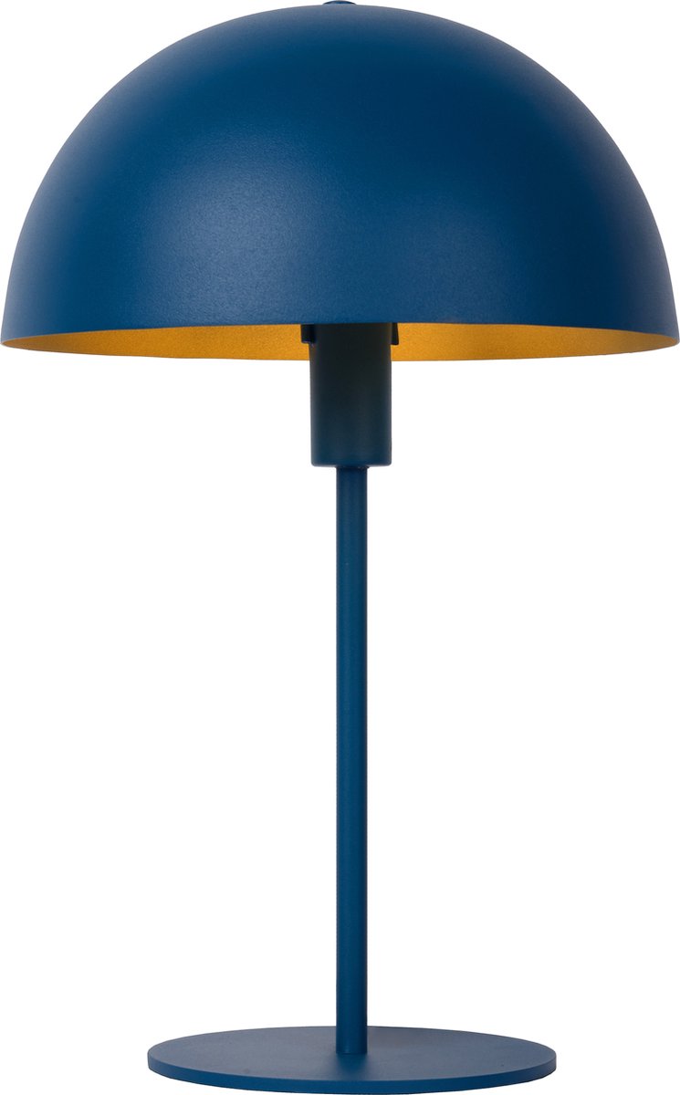 Lucide siemon - table lamp - ø 25 cm - 1xe14 - blue-0