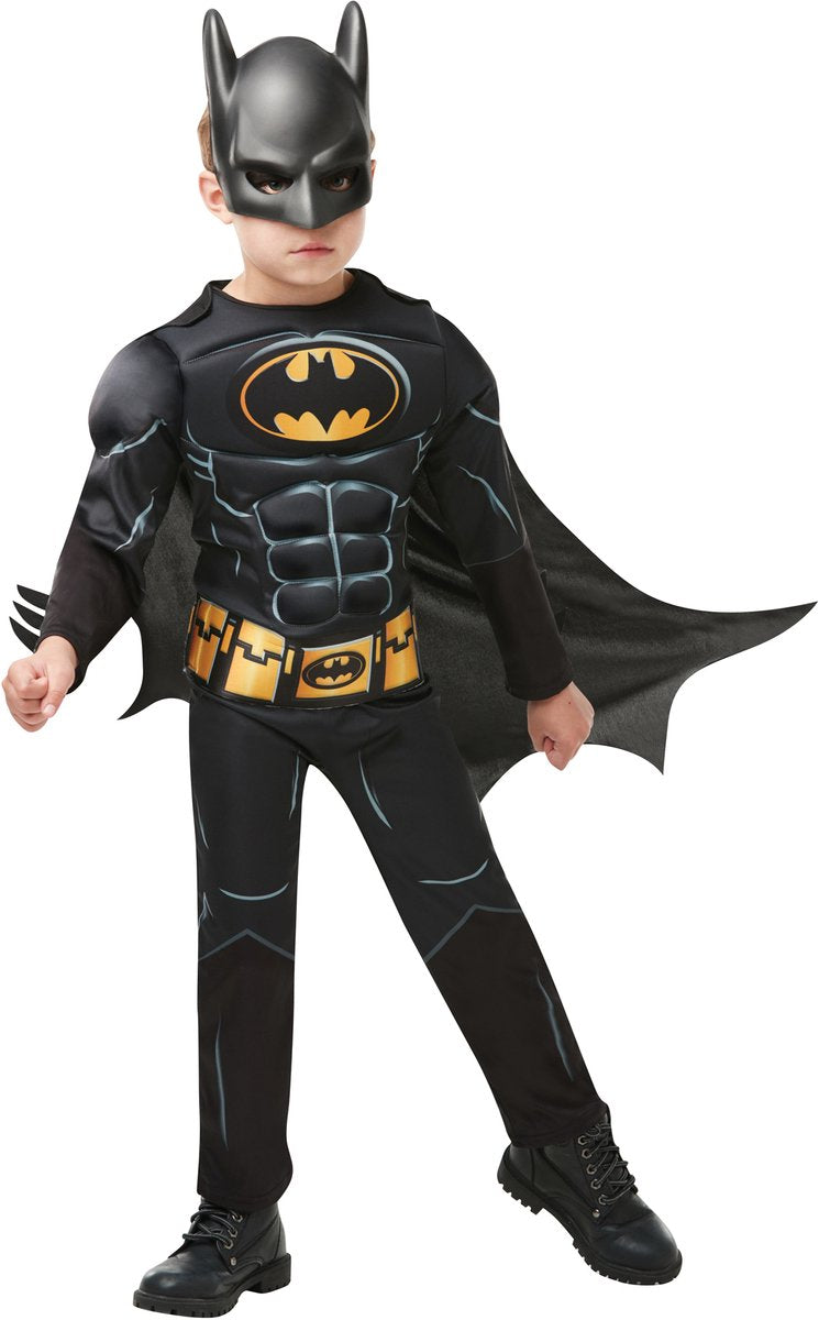 Rubies batman deluxe costume for boys 5-6 years-0