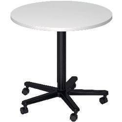 Bach conference table hammerer vst08 w d melamine chipboard white black-0
