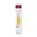 Victorinox peeling knife 2pcs smooth serrated yellow-0