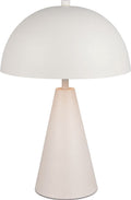 Trio alfie - table lamp - gray warm - excl. 1x e27 4.9 w - cord switch - go green-0