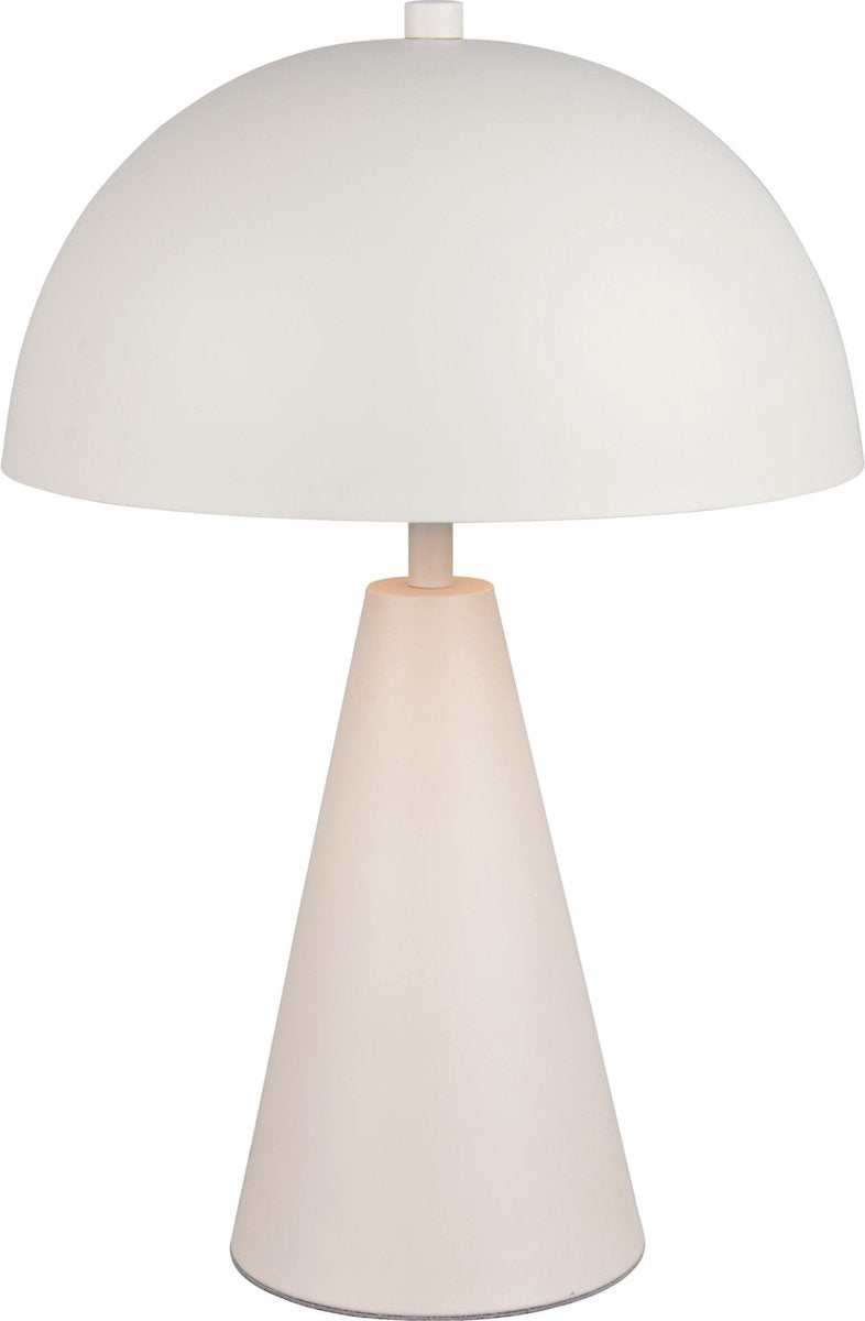 Trio alfie - table lamp - gray warm - excl. 1x e27 4.9 w - cord switch - go green-0