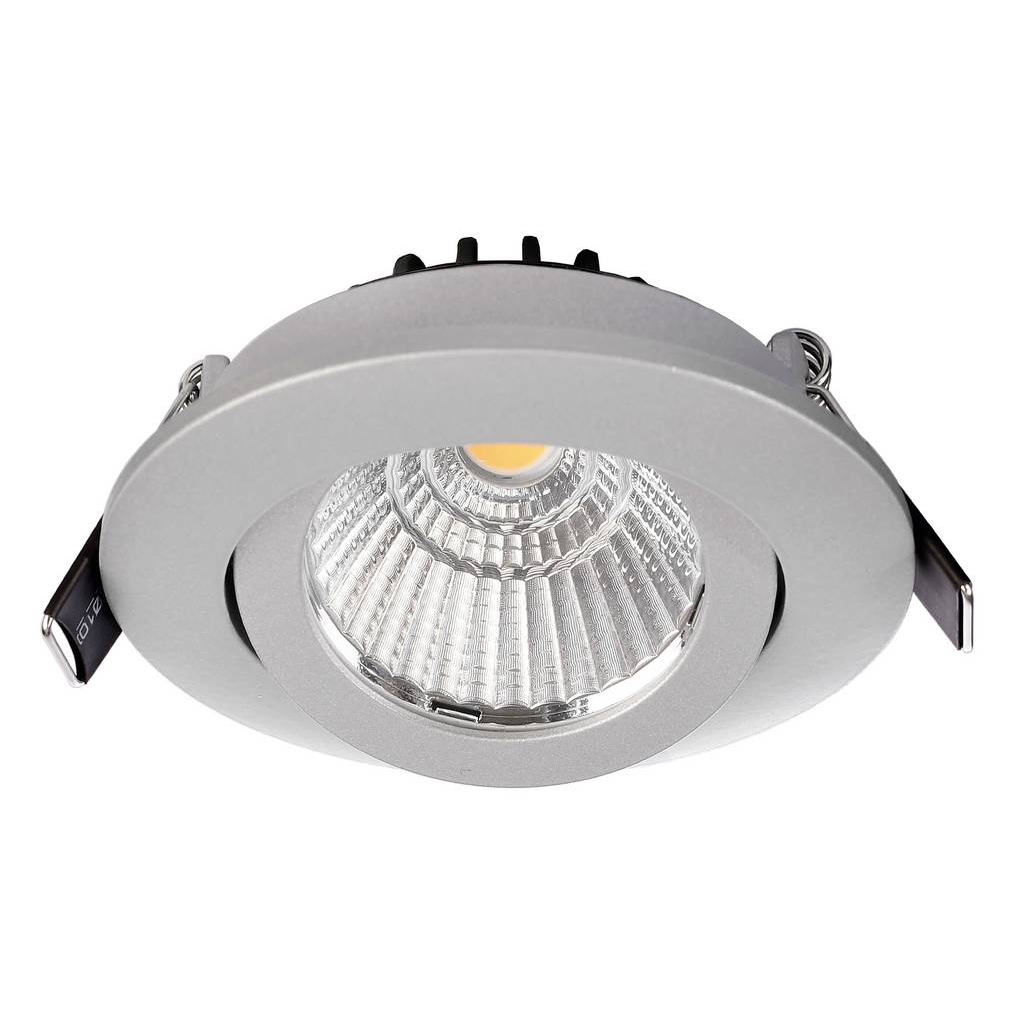 Deko Light Dione LED-es beépíthető lámpa EEK: F (A - G) LED Fixen beépített LED-es 8.50 W Ezüst (565381)-0
