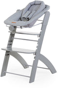 Childhome newborn evosit seat – including jersey cover – adjustable – for evosit lambda 3 – gray-0