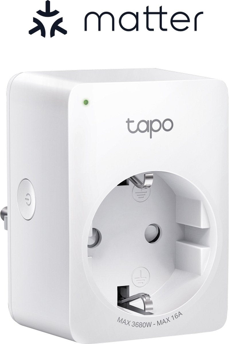 Tp-link tapo p110m - mini smart plug - matter-certified - WiFi socket - energy monitoring-0