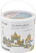 PolarB ® houten blokken set - stad-0