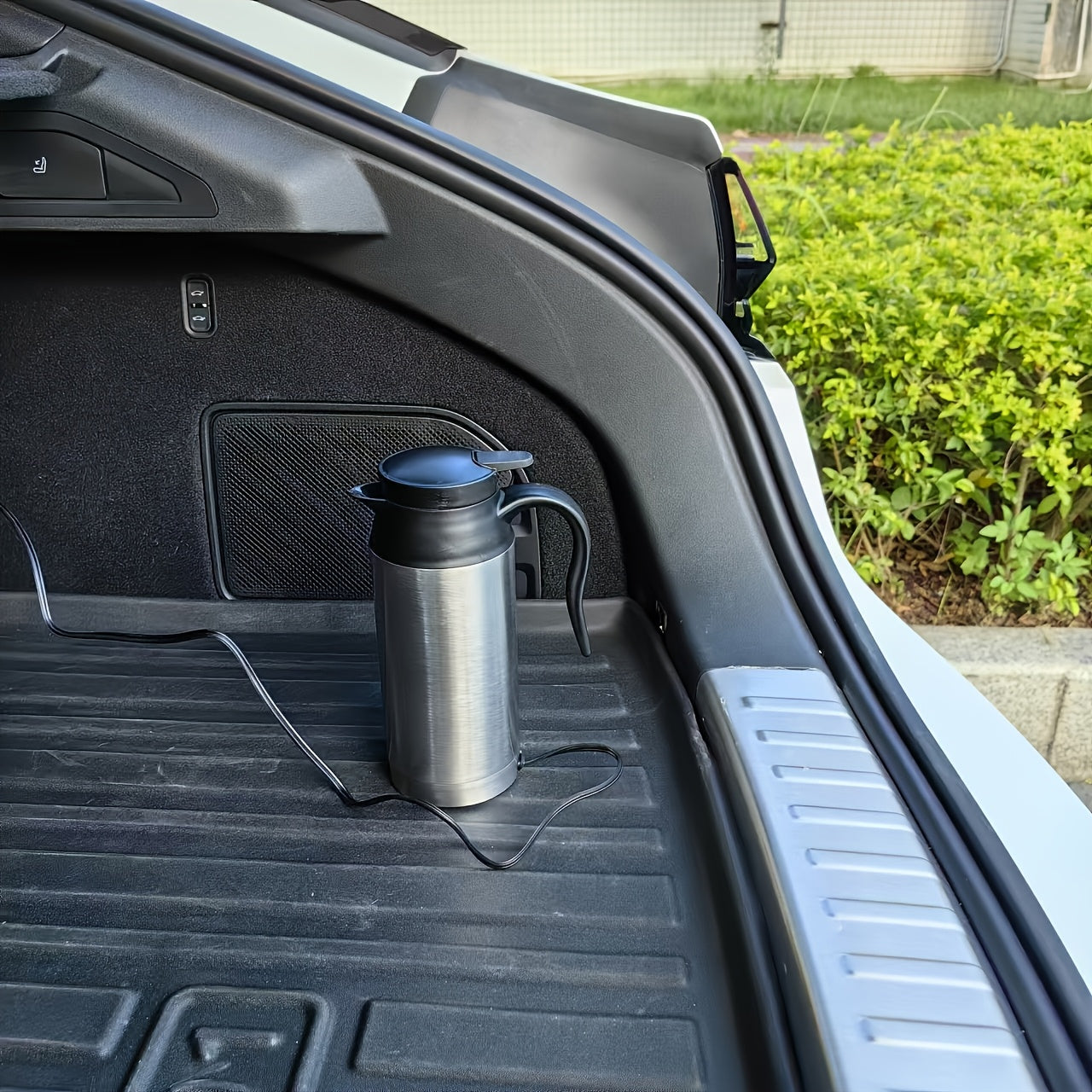 NNETM Car Electric Kettle Stainless Portable Boiler