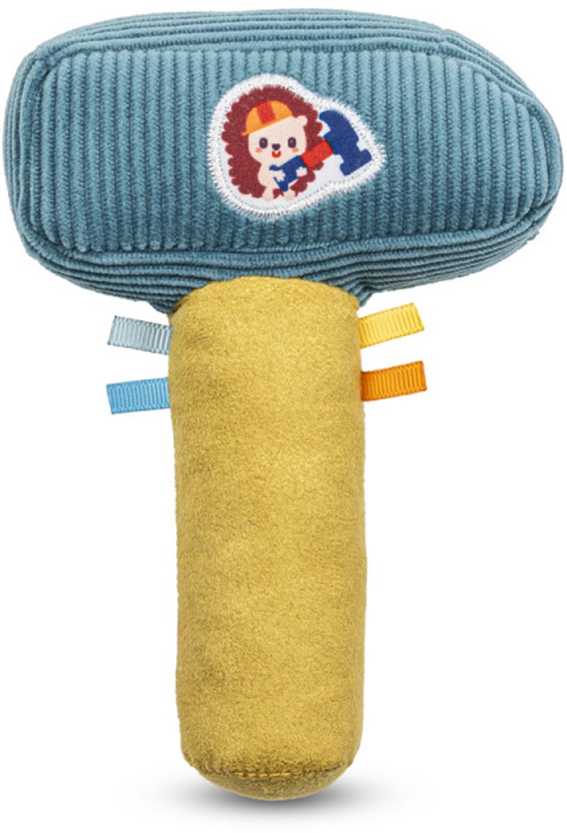 Lilliputiens - hammer rattle - leon the hedgehog-0