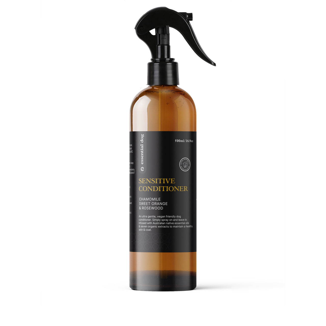 Sensitiver Hunde-Conditioner: Kamille, Süßorange & Rosenholz