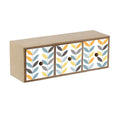 Jewelry box Versa Erin 11 x 11 x 33 cm MDF Wood-0