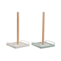 Kitchen Paper holder DKD Home Decor Beige Metal Mint Pinewood (16 x 15 x 29,5 cm) (2 Units)-0