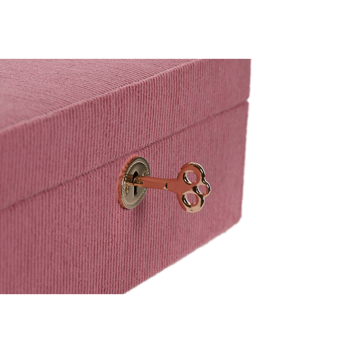 Jewelry box Home ESPRIT Cream Magenta 27 x 19 x 9 cm-1