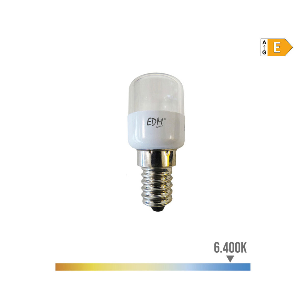 LED lamp EDM 35291 E 6 W 1 W 0,5 W E14 Ø 2,6 x 60 cm (6400 K)-2