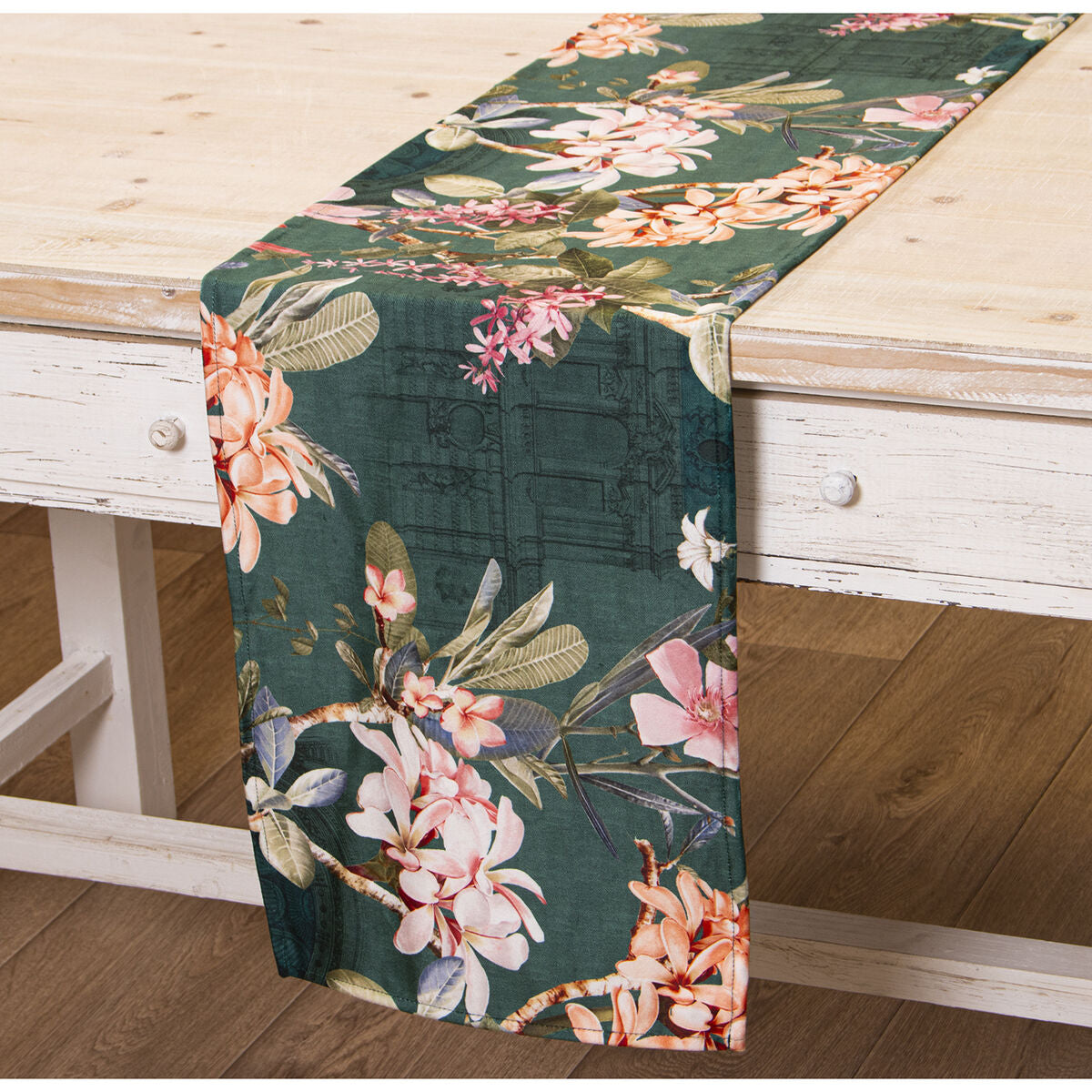 Table Runner Alexandra House Living Multicolour Textile 33 x 180 cm Rectangular-0