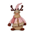 Christmas Reindeer Krist+ Brown Pink 15 x 43 x 19 cm-0