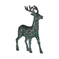 Christmas Reindeer Krist+ Blue Golden Reindeer 15 x 45 x 30 cm-0