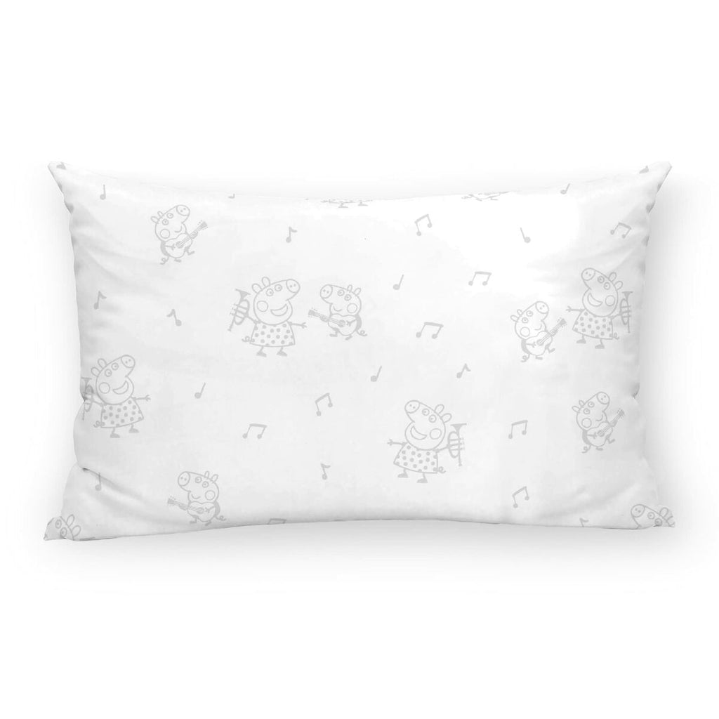 Pillowcase Peppa Pig Grey Multicolour 30 x 50 cm 100% cotton-0