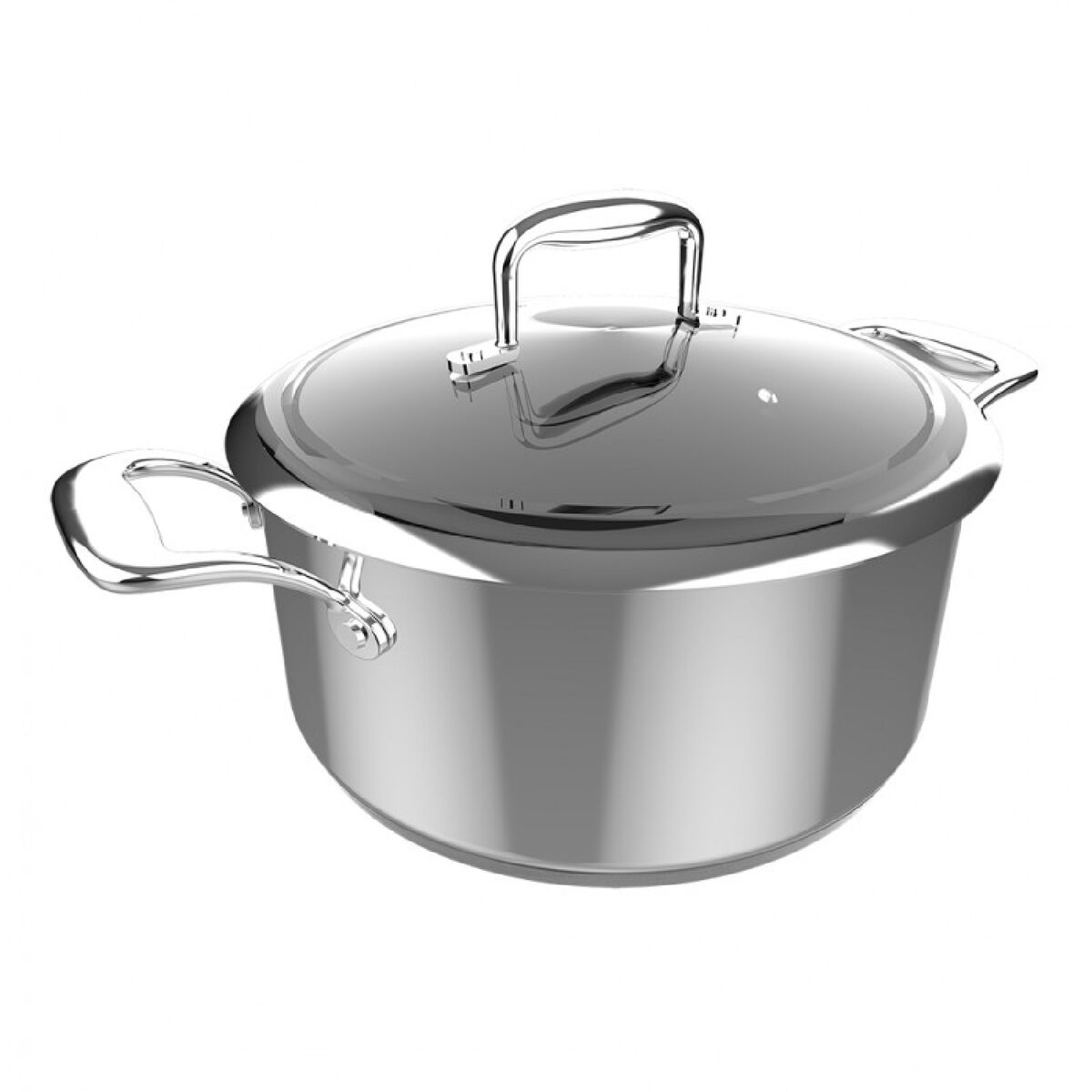 Saucepan Cecotec Polka Classy Ø 24 cm Stainless steel (4 L)-0