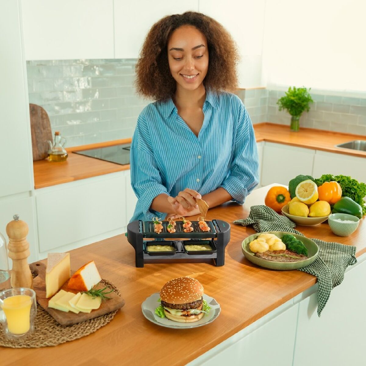 Raclette Cecotec 3200 Pocket Black-2