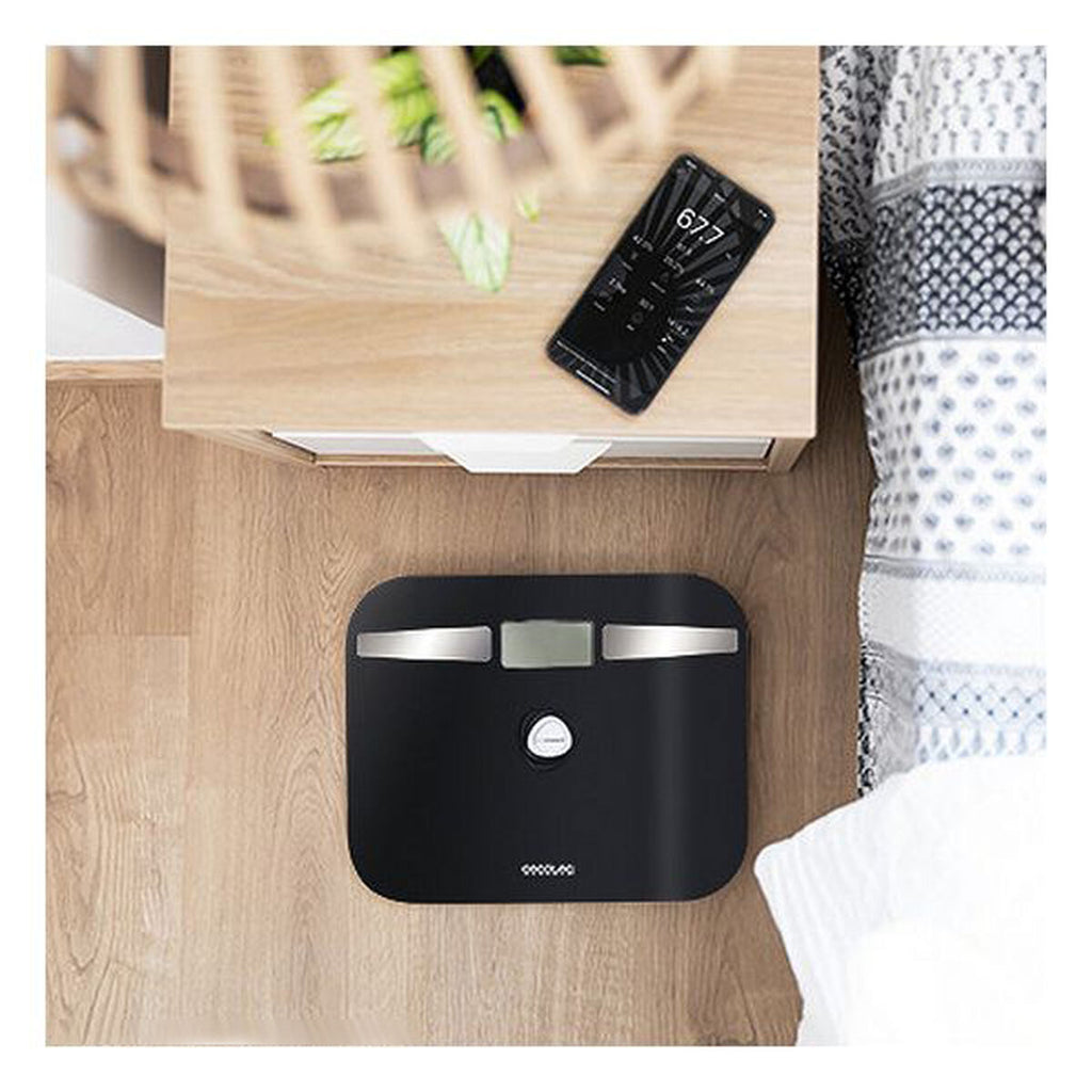 Digital Bathroom Scales Cecotec EcoPower 10200 Smart Healthy LCD Bluetooth 180 kg Black-1
