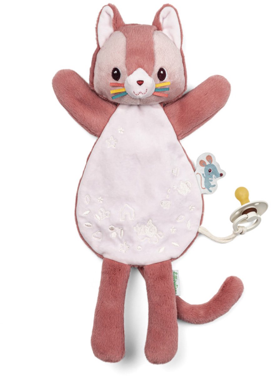 Lilliputiens - luminous cuddle cloth - Jeanne the cat-0