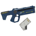 Alert splash elektrisch waterpistool + licht en auto fill functie blauw-0