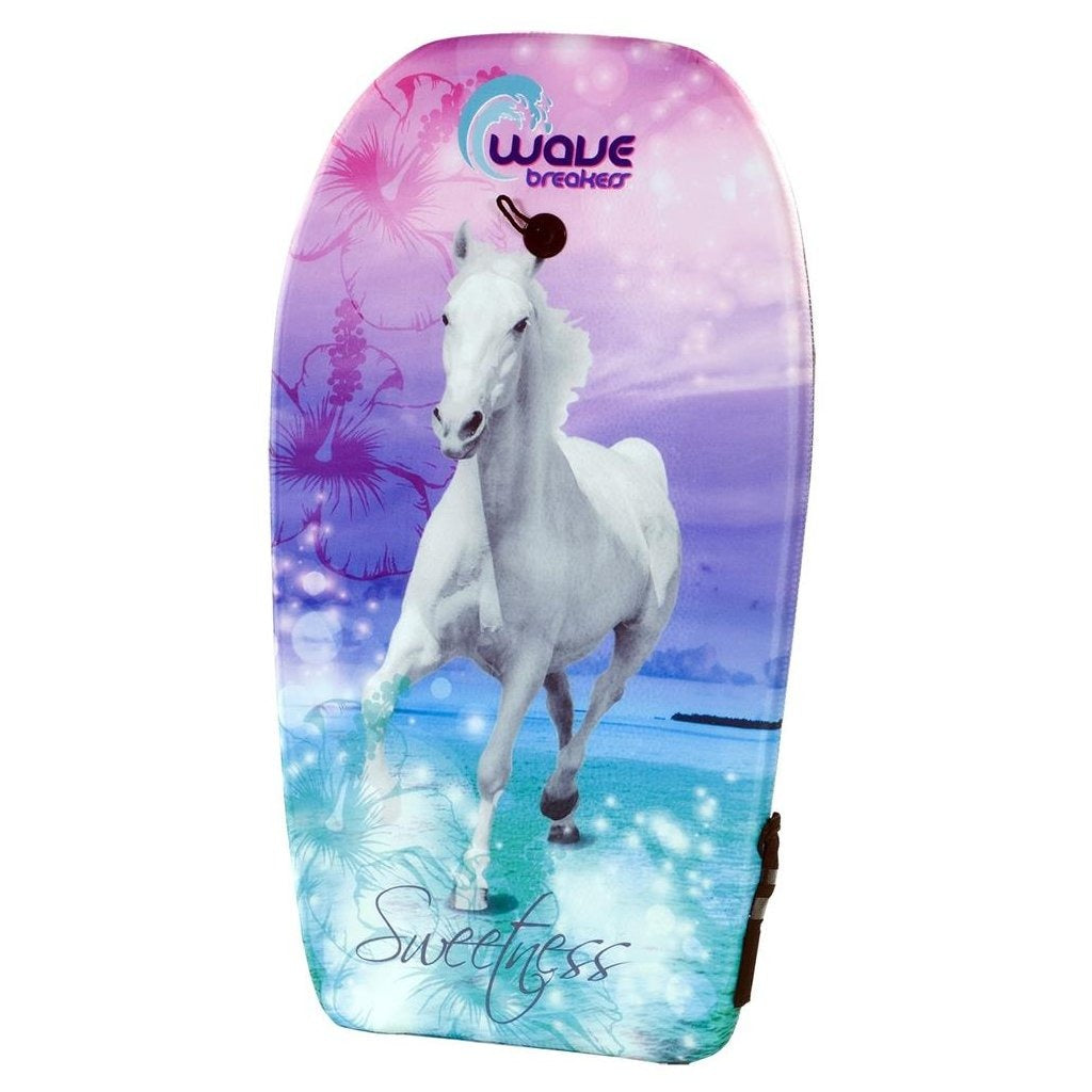 Wave breakers bodyboard with horse print 93 cm-0