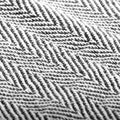 NNEVL Throw Cotton Herringbone 125x150 cm Navy Blue