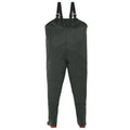 NNEVL Wading Pants with Boots Green Size 44