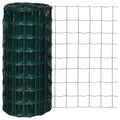 Vidaxl euro fence 25x0.8 m steel green-0