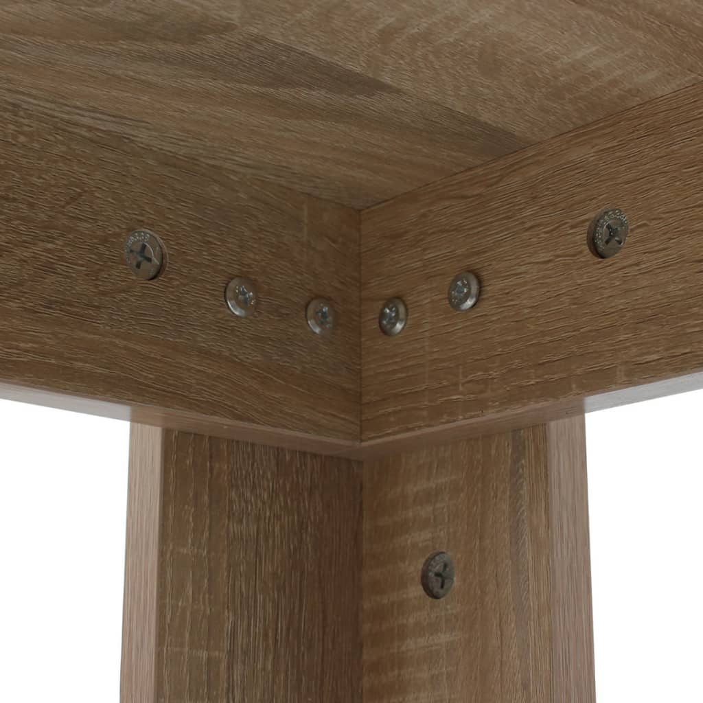 NNEVL Dining Table 140x80x75 cm Oak