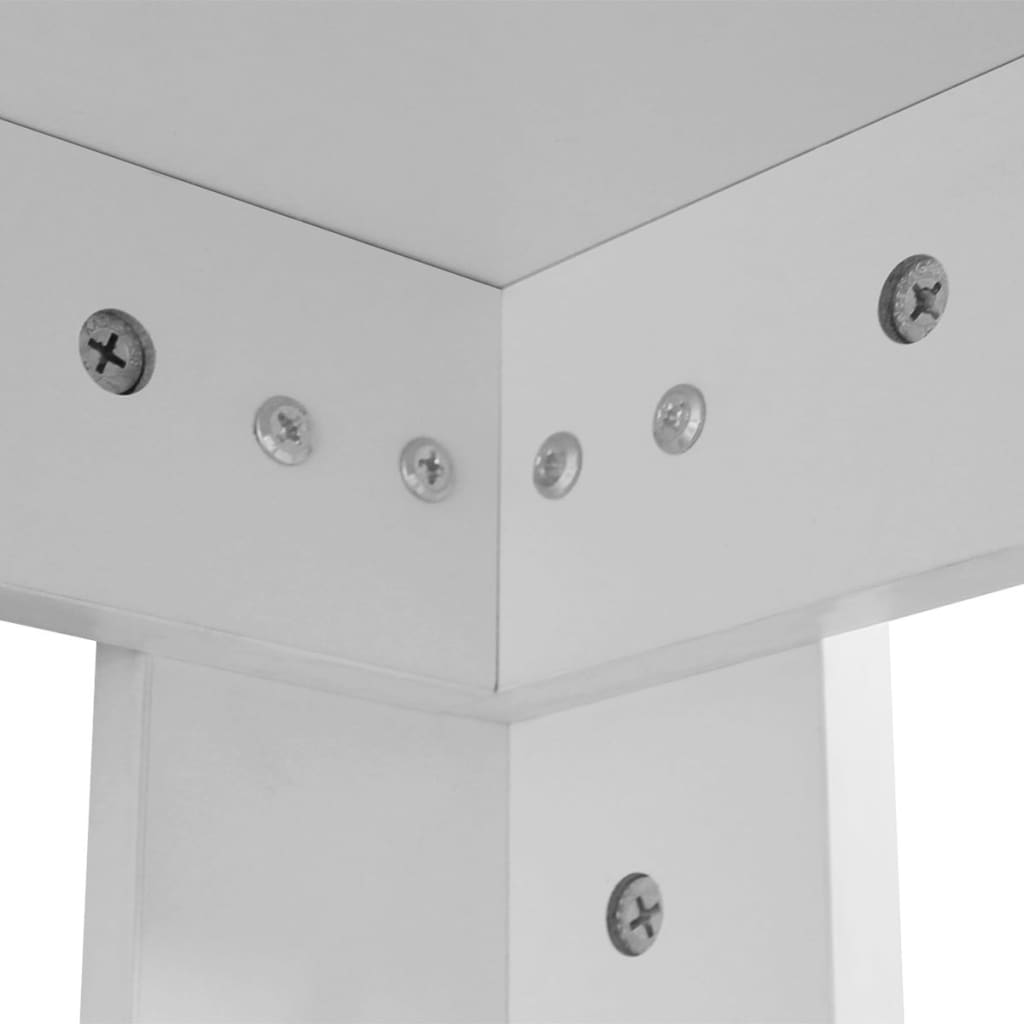 NNEVL Dining Table 140x80x75 cm White