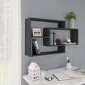NNEVL Wall Shelves Grey 104x20x58.5 cm Chipboard