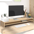 Vidaxl Monitor Stand 100x24x13 cm Processed Wood Sonoma Oak Color-0