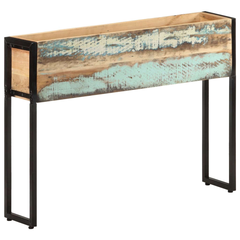 Vidaxl planter 90x20x68 cm solid reclaimed wood-0