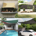 Vidaxl rectangular sunshade 3.5x5 m oxford fabric anthracite-0
