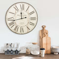 Vidaxl wall clock vintage style 60 cm London-0