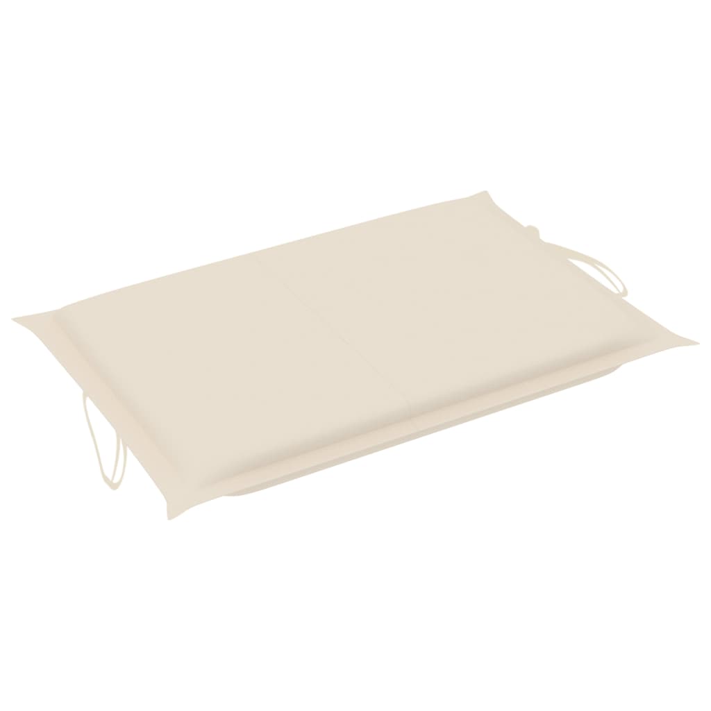 NNEVL Sun Lounger Cushion Cream 186x58x3 cm