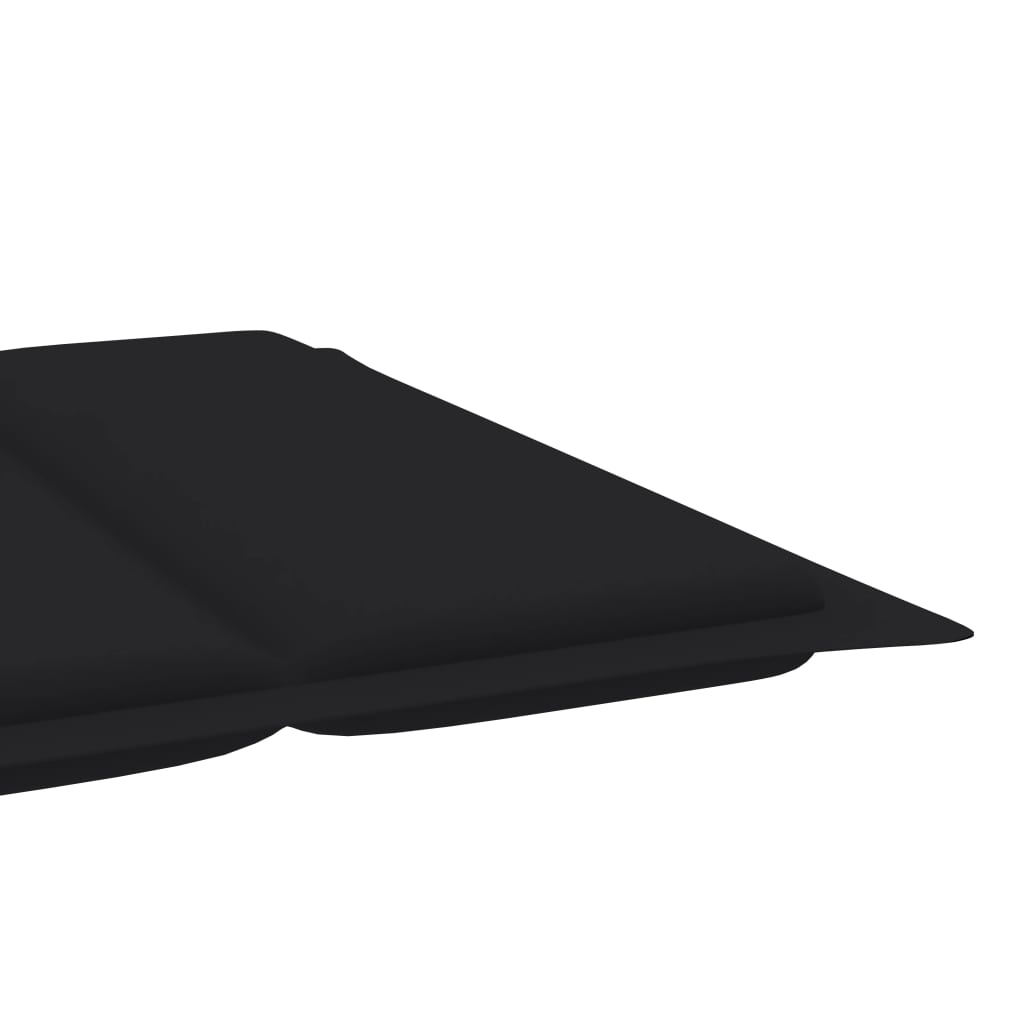 NNEVL Sun Lounger Cushion Black 186x58x3 cm