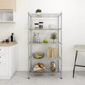 Vidaxl Storage Rack 5-Tier 250 kg 90x35x180 cm Chrome-colored-0