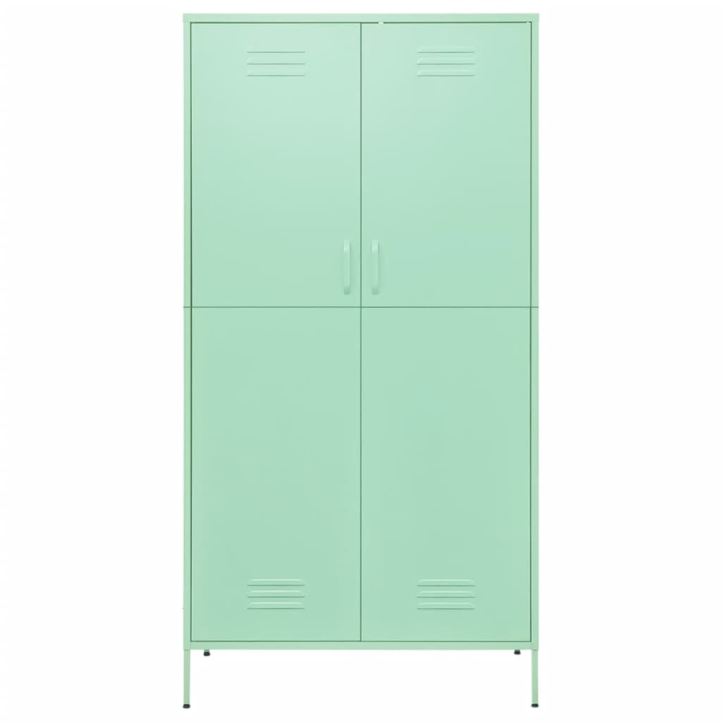 NNEVL Wardrobe Mint 90x50x180 cm Steel