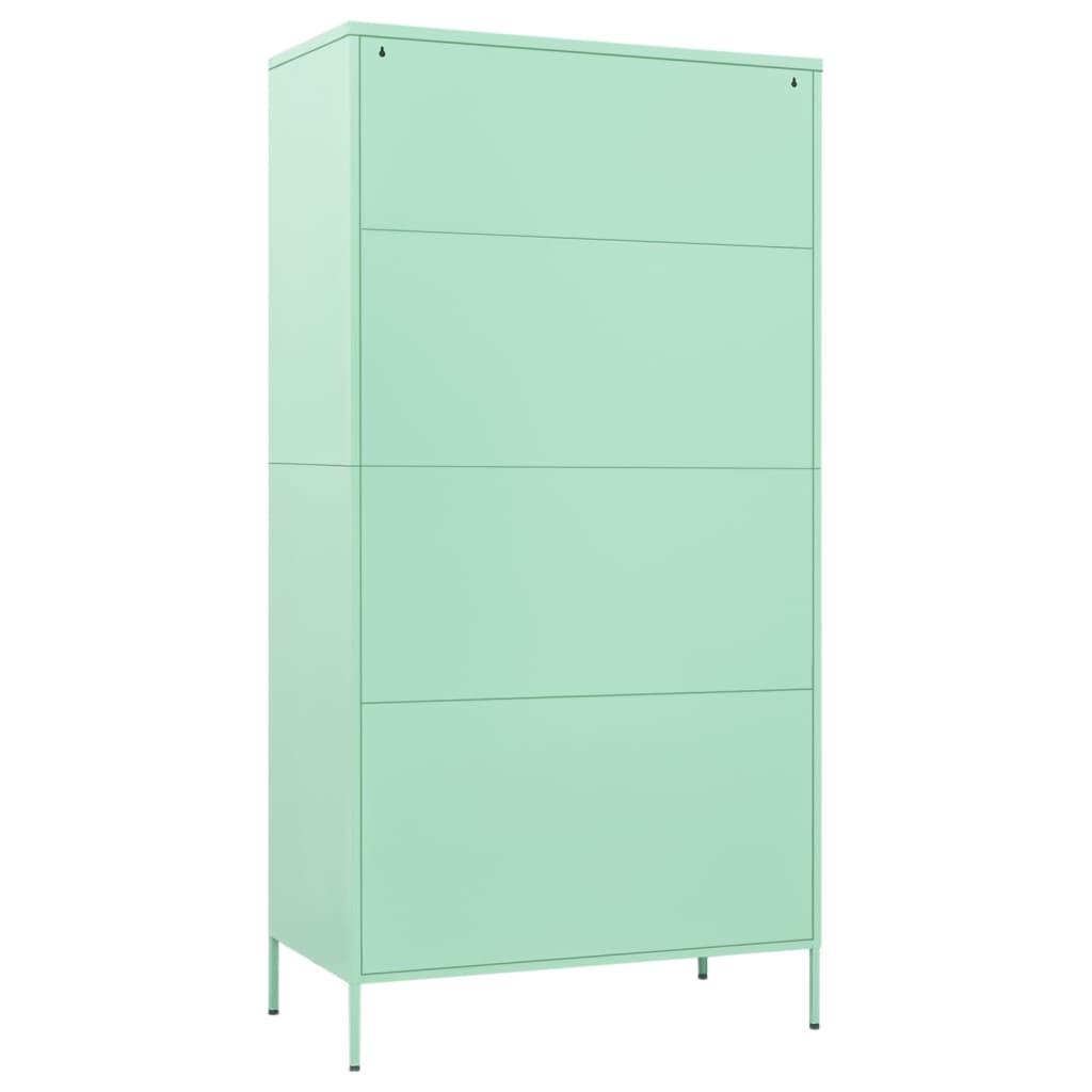 NNEVL Wardrobe Mint 90x50x180 cm Steel
