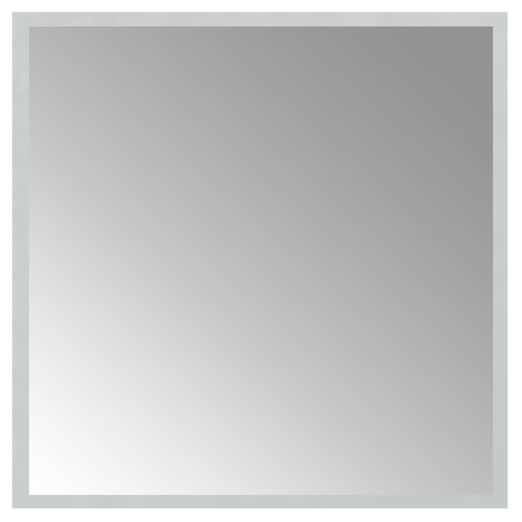 NNEVL LED Bathroom Mirror 50x50 cm
