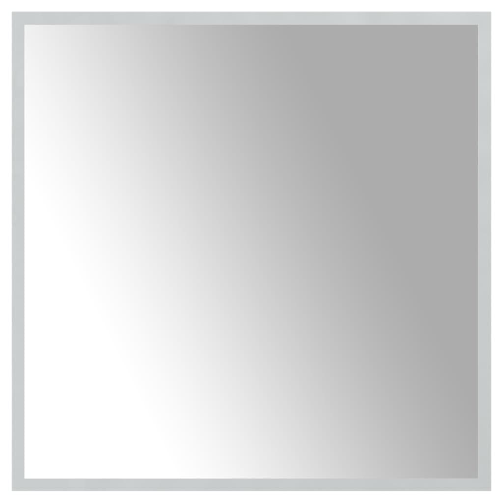NNEVL LED Bathroom Mirror 60x60 cm
